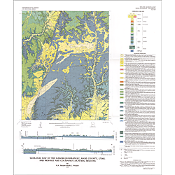 geologic, quadrangle, map, 1603, gq-1603, gq1603, gq 1603