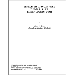 Open File Report 191, Open File Report-191, Open-File Report 191, Open-File Report-191, OFR 191, OFR191, tripp, carol, carol n., c.n., c. n., cn