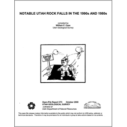 Open File Report 373, Open File Report-373, Open-File Report 373, Open-File Report-373, OFR 373, OFR373, case, william, william f., bill, bill f., w.f., w. f., wf