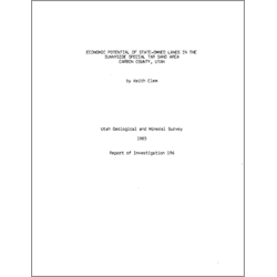 Report of Investigation 196, Report of Investigation-196, RI 196, RI196, clem, keith, keith m., k.m., k. m., km
