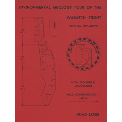 Utah Geological Association 1, Utah Geological Association-1, Utah Geological Association #1, UGA 1, UGA1, UGA #1, UGA