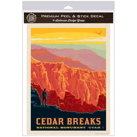 Cedar Breaks National Monument Utah Wall Decal