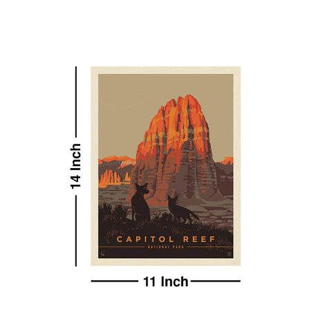 Capitol Reef National Park Utah Wall Decal