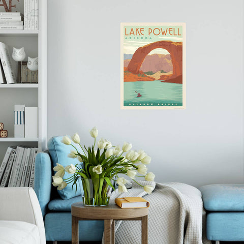 Lake Powell Rainbow Bridge Arizona Wall Decal