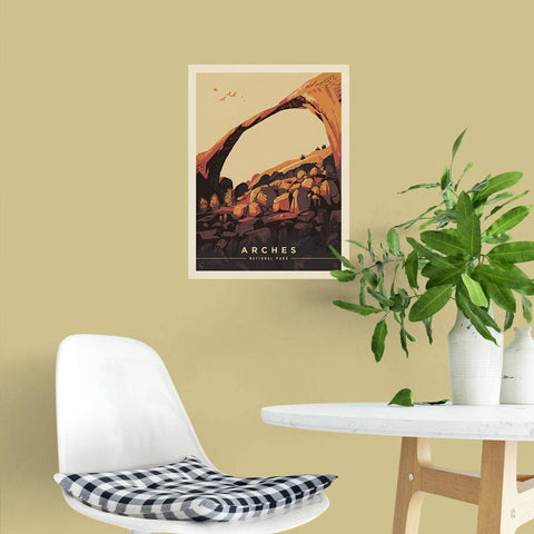 Arches National Park Utah Devils Garden Wall Decal