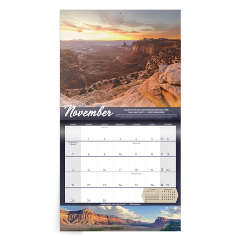 2027 Calendar of Utah Geology