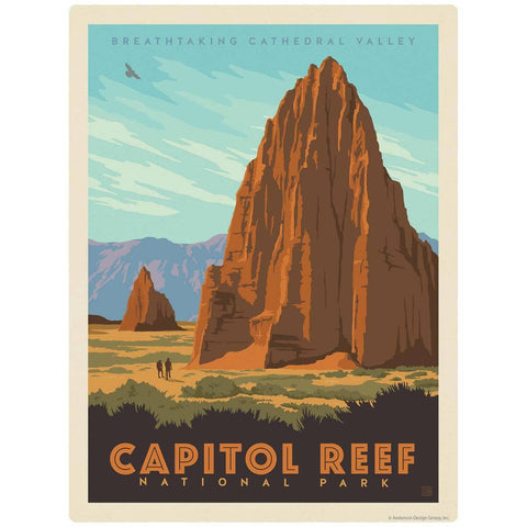 Capitol Reef National Park Cathedral Valley Utah Wall Decal