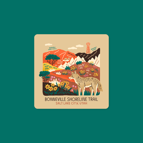 Bonneville Shoreline Trail Sticker