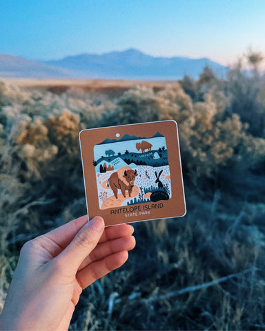 Antelope Island Sticker