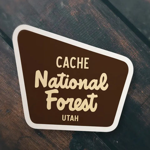 Cache National Forest Sticker