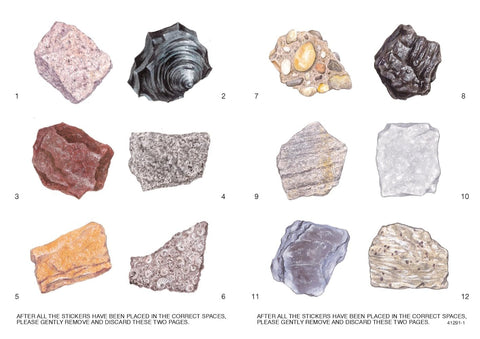 Learning About Rocks (Dover Little Activity Books: Nature)