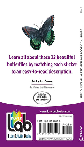 Learning About Butterflies (Dover Little Activity Books: Insects)