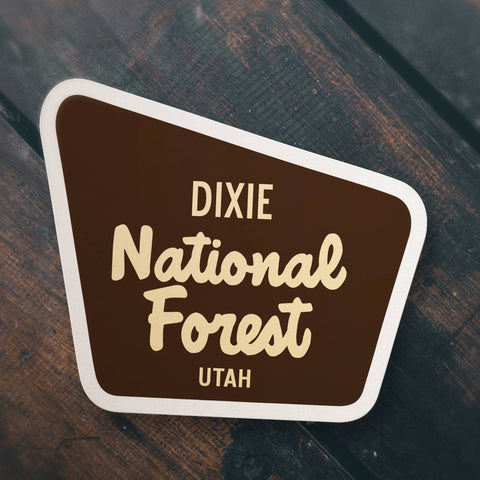 Dixie National Forest Sticker