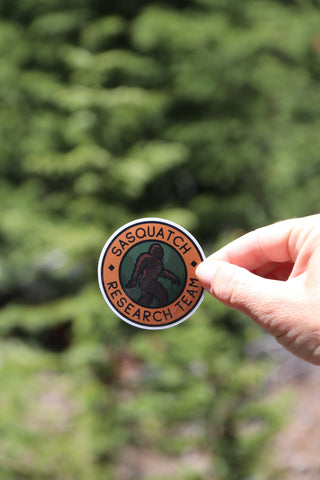 Sasquatch Research Team Bigfoot - Vinyl Sticker