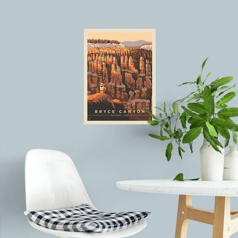 Bryce Canyon National Park Utah Hoodoos Wall Decal