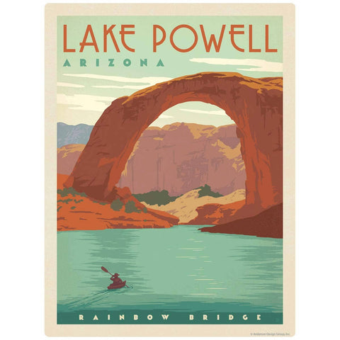 Lake Powell Rainbow Bridge Arizona Wall Decal