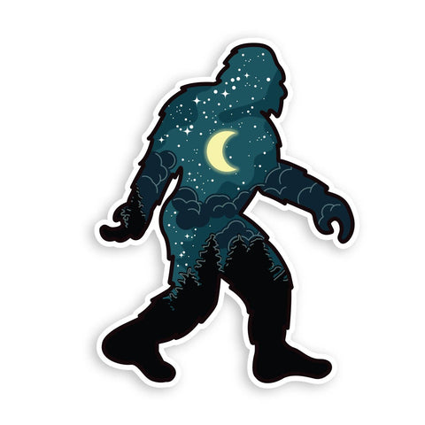 Bigfoot Nature Sticker