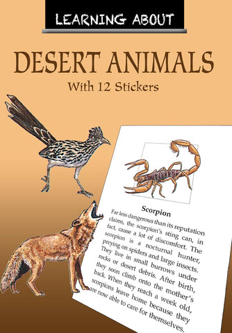Learning About Desert Animals: With 12 Stickers (Dover Little Activity Books: Animals)