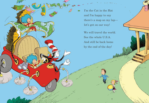 There's a Map on My Lap! All About Maps (The Cat in the Hat's Learning Library)