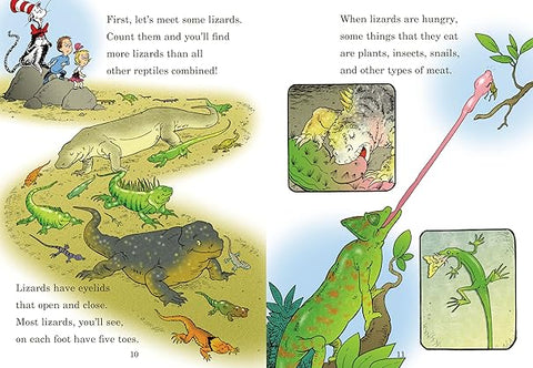Miles and Miles of Reptiles: All About Reptiles (The Cat in the Hat's Learning Library)