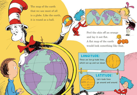 There's a Map on My Lap! All About Maps (The Cat in the Hat's Learning Library)