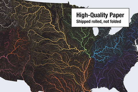 United States Hydrological Map