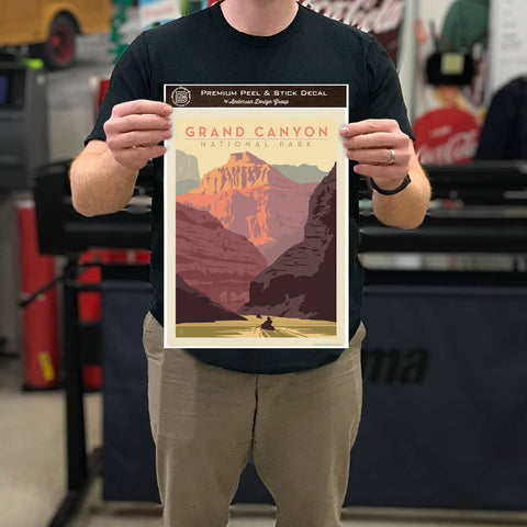 Grand Canyon Wall Decal - Removable Feature