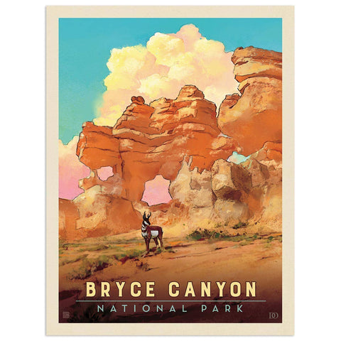 Bryce Canyon National Park Utah Pronghorn Wall Decal