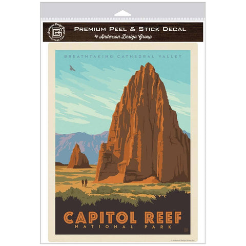 Capitol Reef National Park Cathedral Valley Utah Wall Decal