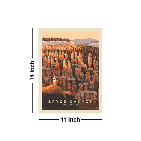 Bryce Canyon National Park Utah Hoodoos Wall Decal