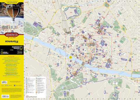 Florence: National Geographic Destination City Map
