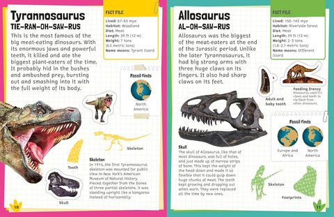 DK Sticker Encyclopedia Dinosaurs