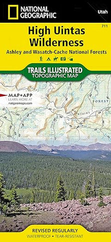 High Uintas Wilderness, Ashley and Wasatch-Cache National Forests (TI-711)