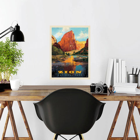 Zion National Park Utah Decal