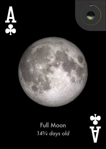 Moon Playing Cards
