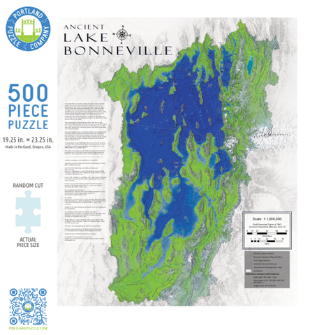 Ancient Lake Bonneville Jigsaw Puzzle