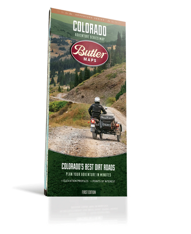 Butler Maps Adventure Series- Best Dirt Roads in Colorado