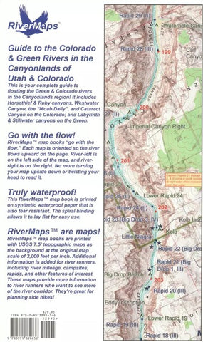 Guide to the Colorado & Green Rivers in the Canyonlands of Utah & Colorado