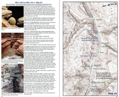 Guide to the Colorado River in the Grand Canyon - Lees Ferry to South Cove