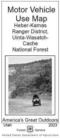 Motor Vehicle Use Map - Heber-Kamas Ranger District, Uinta-Wasatch-Cache National Forest