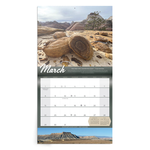 2026 Calendar of Utah Geology