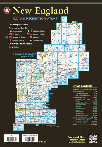 Benchmark: New England Road & Recreation Atlas