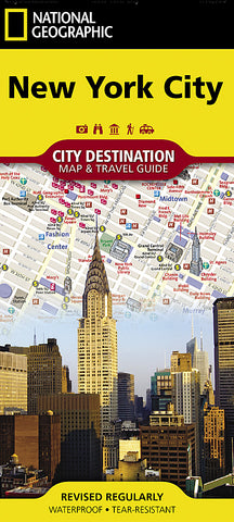 New York City: City Destination Map and Travel Guide