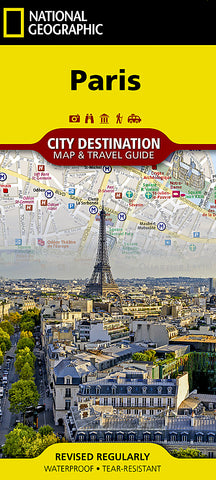 Paris: City Destination Map and Travel Guide