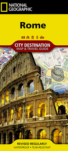 Rome: City Destination Map and Travel Guide