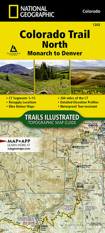 Colorado Trail North, Monarch to Denver (TI-1202)