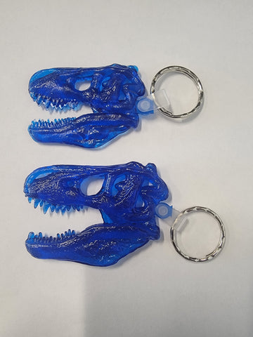 Keychain: Dinosaur & Trilobite