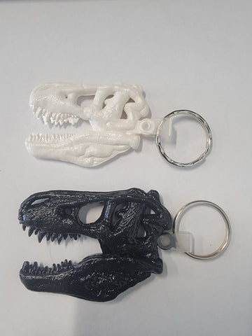 Keychain: Dinosaur & Trilobite