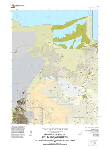 Interim Geologic Map of the Plain City Southwest 7.5′ Quadrangle, Weber and Box Elder Counties, Utah (OFR-765)