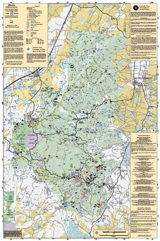 US Forest Service Visitor Use Travel Map - Cedar City Ranger District